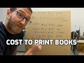 Estimating the Printing and Binding Cost for Soft Cover Perfect Bound Books