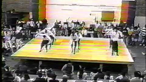 Alpha Lambda Nupes Stepping at Savannah State College