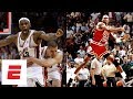 All of LeBron James' and Michael Jordan's NBA playoff game-winning shots | ESPN