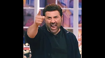 Sunny Deol kills his dialogue on The Kapil Sharma Show  ❣️❣️#sunnydeol#kapilsharma #shorts #trending