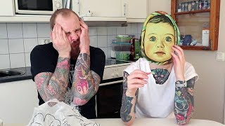 Silly Swedes Try Russian Candy - Bird Milk???