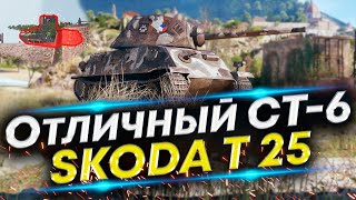 Вытащил бой красиво - 8 фрагов | Skoda T 25