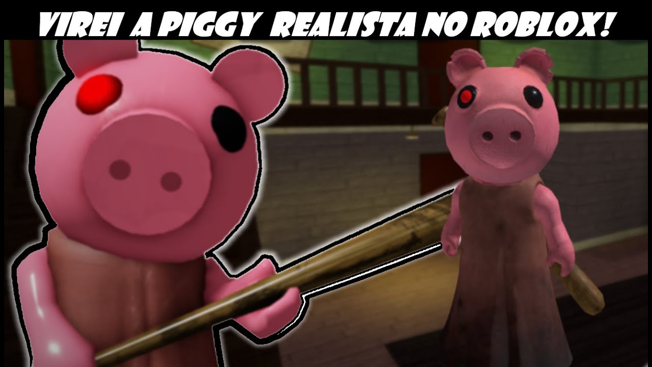 VIREI UMA PIGGY SUPER FORTE PARA JOGAR PIGGY NO ROBLOX (MUITO ENGRAÇADO) 