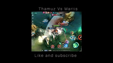 How to Counter Martis? Part 2! #mobilelegends #mlbb #mlbbindonesia #thamuz