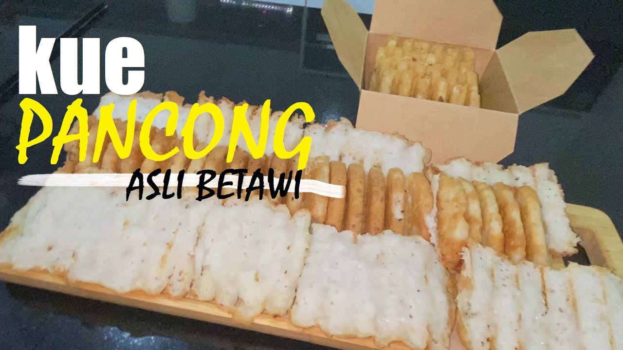 Resep Kue Pancong kelapa asli Betawi, yang bikin kangen
