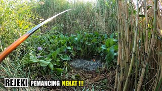 Tak terbendung!!! Pemancing yang begitu nekat mencari strike #SG-213
