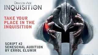 Dragon Age Voice Acting Contest! #TakeYourPlaceDAI by Debs & Errol 230 views 10 years ago 1 minute, 14 seconds