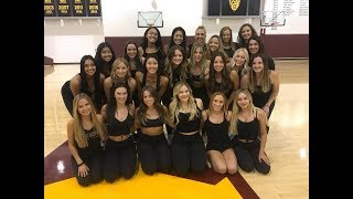 Arizona State University Dance Team - Camp Practice 1
