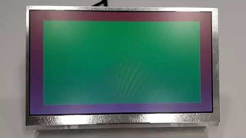 FPGA LCD animation: Shrinking rectangles