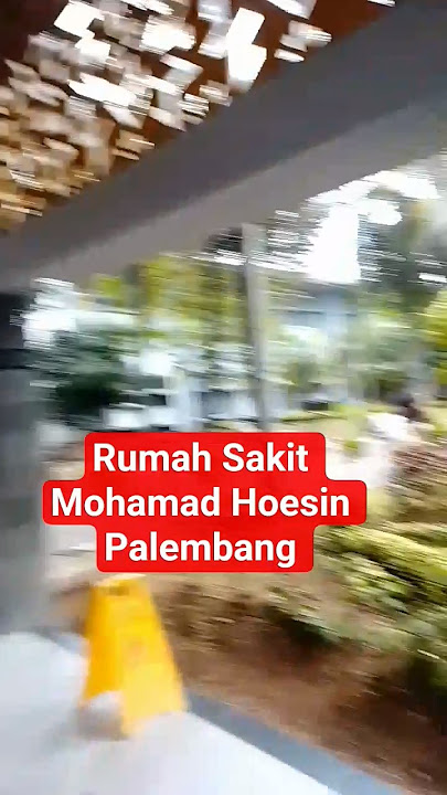 RSHM Rumah sakit. terbesar dan terpanjang kota Palembang #rshmpalembang