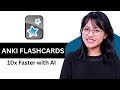 How to Make Anki Flashcards 10x Faster with AI for free!