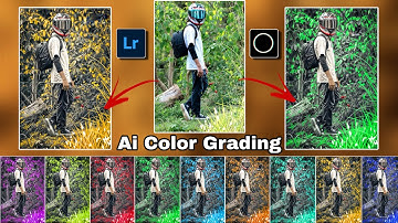 How To Ai Color Grading In Lightroom | Polarr New  Ai Photo Filters | Ai Color Editing