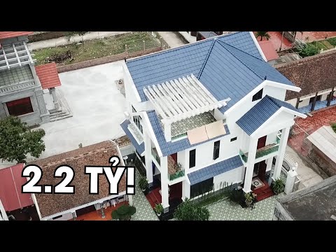 Hút Hồn Với Mẫu Biệt Thự 2 Tầng Có Giá 2.2 Tỷ Do KISATO Thiết Kế Cho Anh Quang Tại Bắc Ninh
