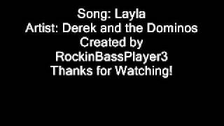 Derek and the Dominos-Layla Lyrics chords