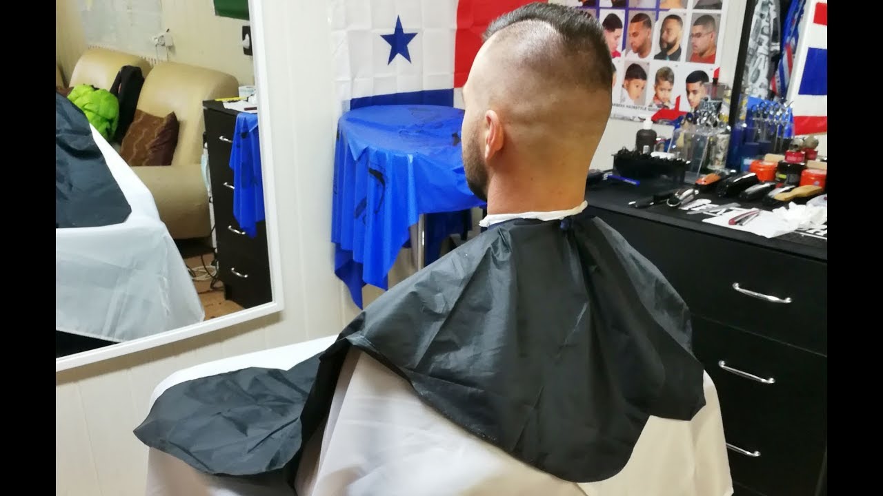 Man short haircut at the Barber - YouTube