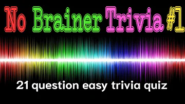 NO BRAINER #1 - pub quiz -21 common questions  in trivia quizzes & competitions{ROAD TRIpVIA-ep:407]