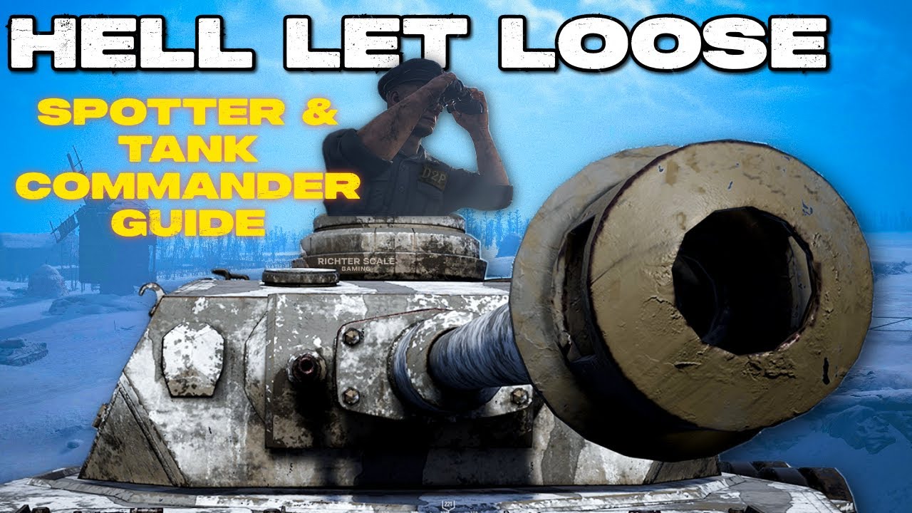 Руководство по управлению танком и наведению огня в Hell Let Loose