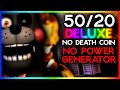 Ucn deluxe  5020 no death coin with no power generator completed worlds first