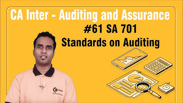 SA 701 - Standards on Auditing - Auditing and Assurance