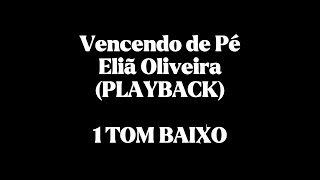 Vencendo De Pé - Eliã Oliveira Playback Com Letra 1 Tom Baixo