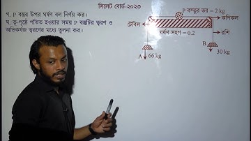 SSC physics chapter 3 sylhet board 2023 || কপিকল ||  SSC পদার্থবিজ্ঞান || অধ্যায়-৩ || বল