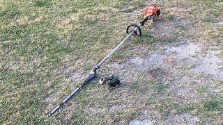 Stihl FS80R converted into a hedge trimmer!