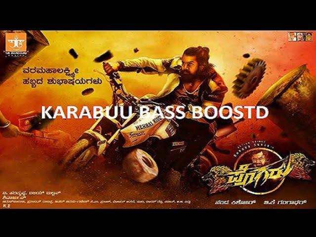 (BASS BOOSTED) Pogaru - Karabuu Dhruva Sarja | Rashmika Mandanna | JB CREATIVE