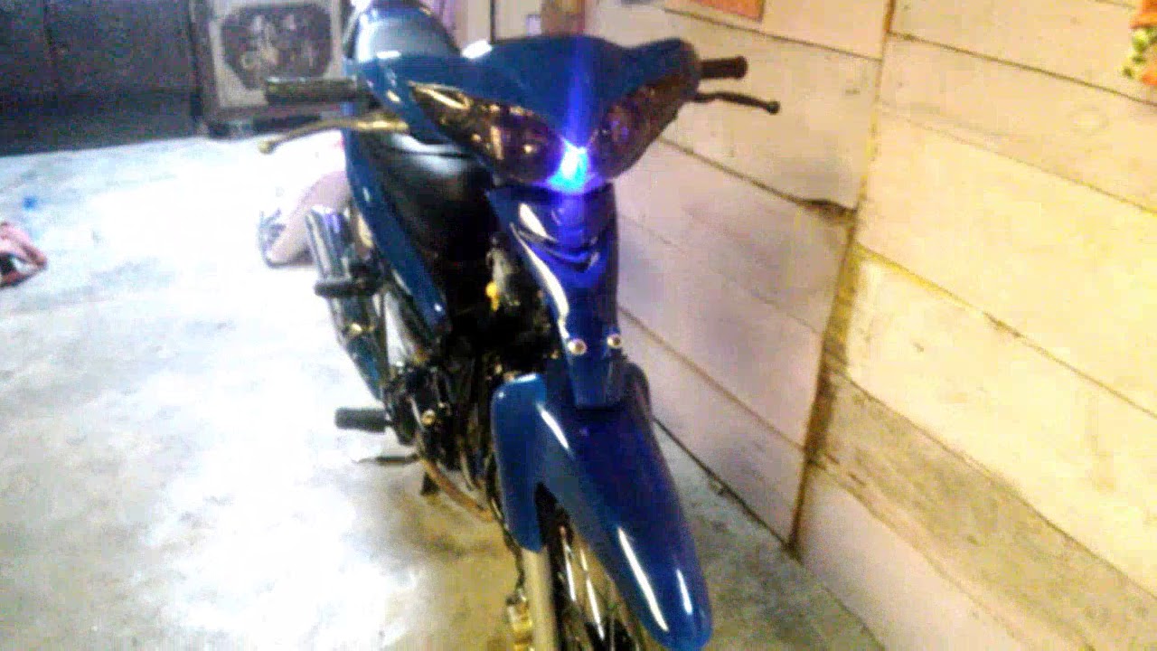 Modifikasi Jupiter Z 2008 Warna Biru Youtube