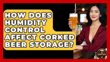 How Does Humidity Control Affect Corked Beer Storage? - The Pint Guy