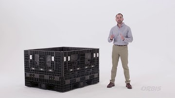 ORBIS BulkPak® HDR5648 & HDR6548 | Heavy-Duty Bulk Containers for Long & Oversized Parts