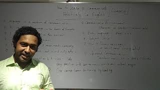 English Language Communication-  Part 1