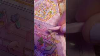 3D комната из наклеек #румбокс #3dstickers #asmr #антистресс