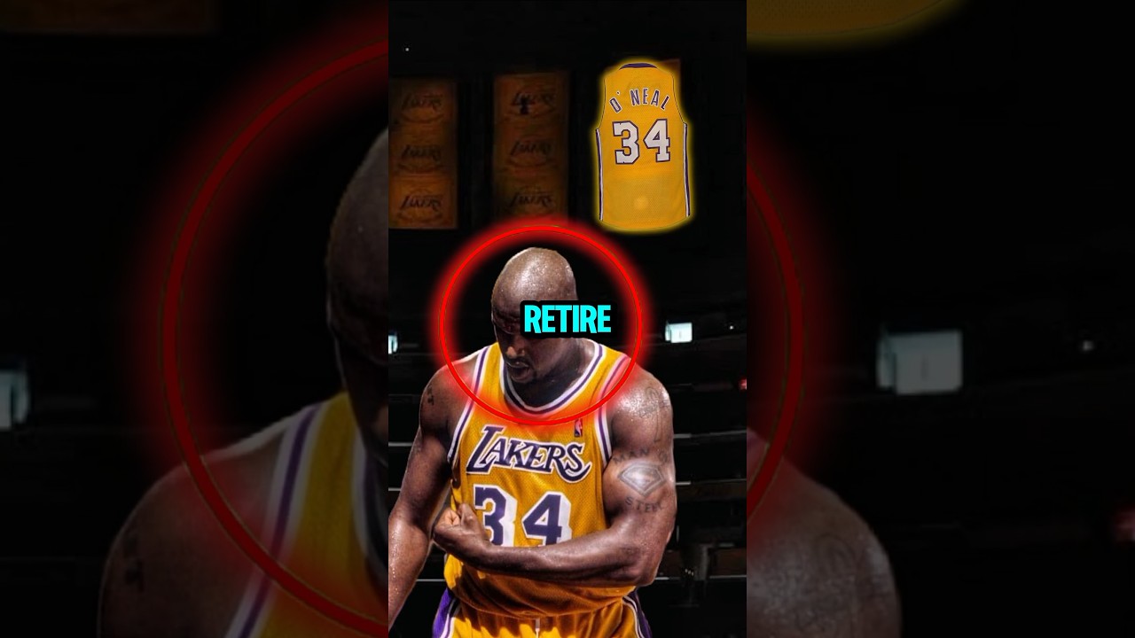 Why Shaq is Disappointed on his Jersey Retirement? 🤦🏻‍♂️🏀