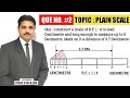 HOW TO DRAW PLAIN SCALE (QUE.NO.2) | UNIT : ENGINEERING SCALE