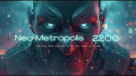 Neo Metropolis 2200: Inside the Smart City of the Future | AI Sci-Fi Short Film (4K)