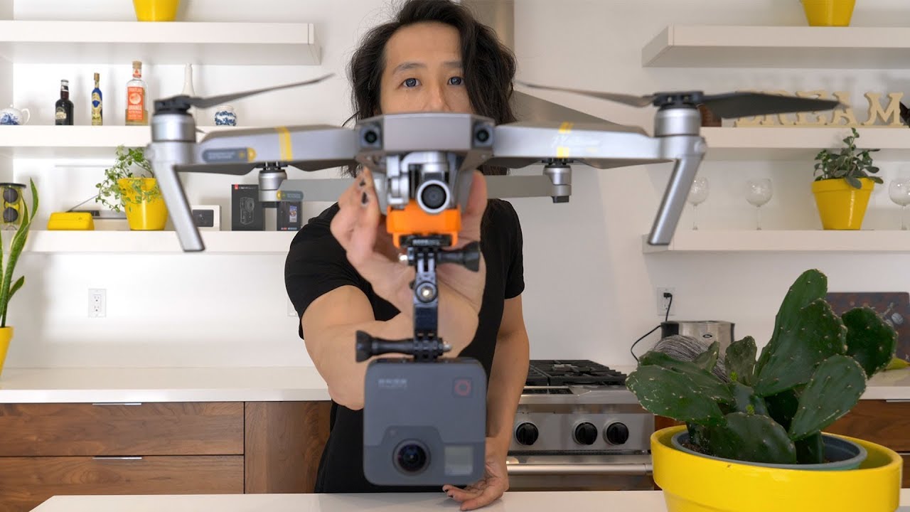 gopro fusion drone mount