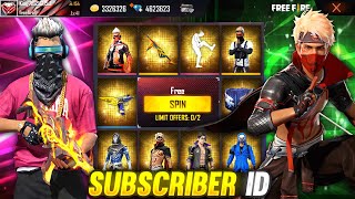 Buying 6000+ Diamonds, Rare Bundles & All Gun Skins In Subscriber ID On Special Discount Free Fire