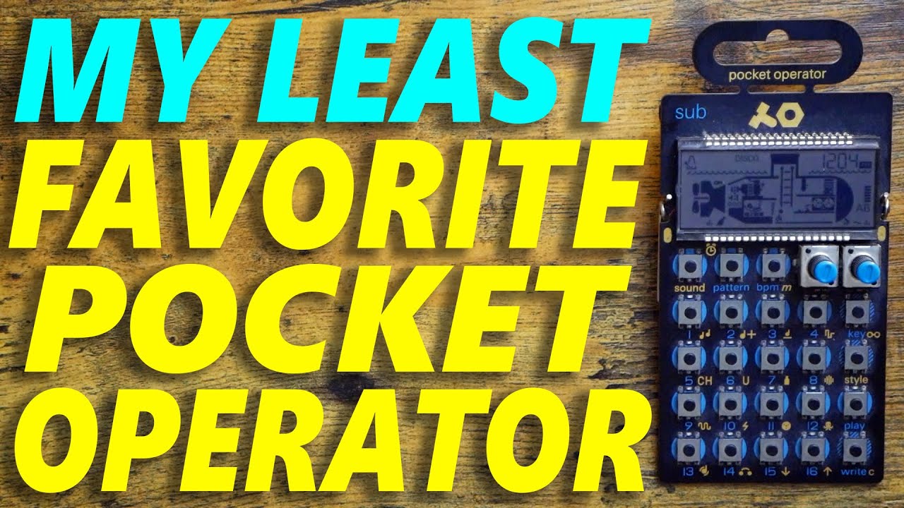 Pocket Operator PO14 Sub Review - YouTube