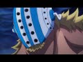 Luffy VS Kaido, HAKI CLASH