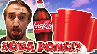 COCA COLA SODA PONG CHALLENGE!?