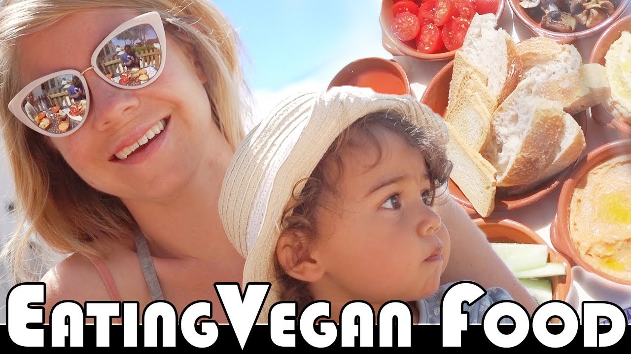 EATING VEGAN FOOD IN PORTUGAL - FAMILY DAILY VLOG