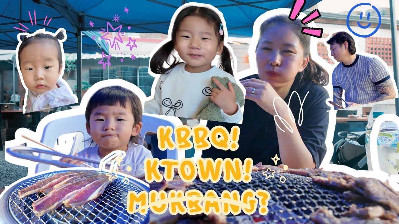 Family of 5 Korean BBQ Feast 🍖 | Fun Night Out at KTOWN! 🇰🇷|🇧🇹