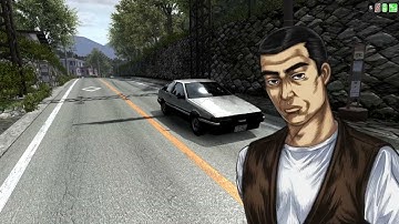 Initial D Arcade Stage Zero v2.3 - Chapter 5 - Part #6 - Nanamagari Time Attack (ENG SUB)