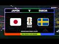 JAPÓN VS SUECIA JORNADA 3 GRUPO F FIFA WORLD CUP 2026 SIMULACIÓN EN VIVO LTA MOD EAFC 26