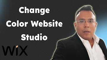 Change Your Color Wix Website Studio 2025