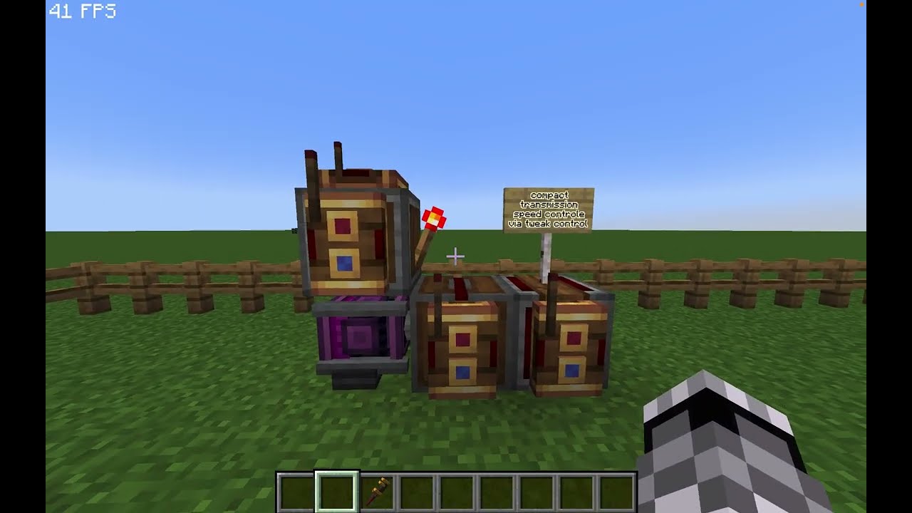 How to build a trackwork car (IN MINECRAFT)