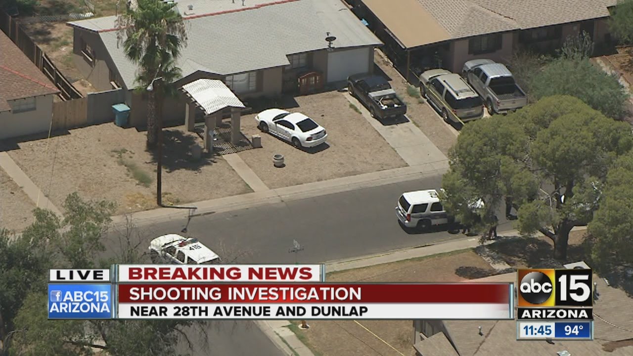 Police investigating shooting in Phoenix - YouTube