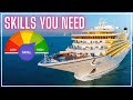 Skills you need to work on cruise ships