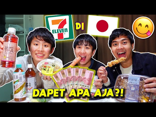 MAKAN RP 500.000 DI MINIMARKET JEPANG DAPET APA AJA YA!? class=