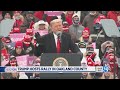 President Trump campaigning in Oakland County